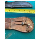 (2) Nice Leather Sheaths