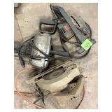 Assorted power tools