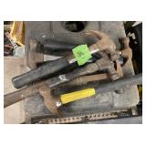 Assorted hammers