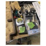 Tape Measures and foam brushes