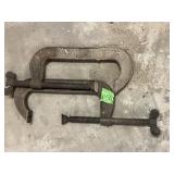 Two clamps