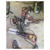 Assorted drills and saws