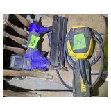 Dewalt Sander and Air Nail Framer