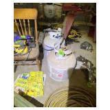 Two propane tanks