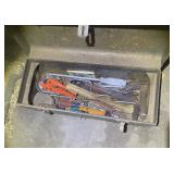 Toolbox with tools