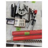 Drill Bits And Assorted Tools