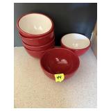 6 glass bowls