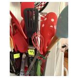 2 Baskets with Large Kitchen Uti