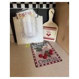 msc kitcchen sign cutting board metal hanger