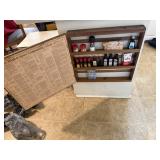 Wood Spice Cabinet
