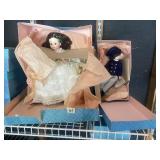 Two Madam Alexander dolls