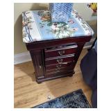 Jewelry box, with contents