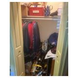 Contents of closet