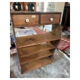 Shelf with drawers