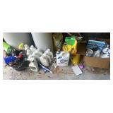 Assorted lawn care chemicals