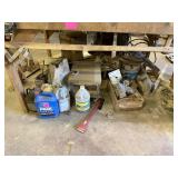 Items under table