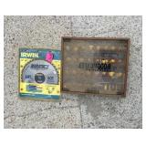 Woodworker Drill Bits and 10 Inch Sawblade