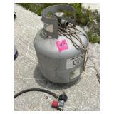 Propane Tank and Hose