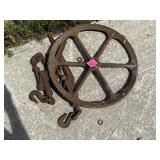 Pulley Wheel and Chain Binders