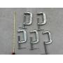 (5) C Clamps Medium Sized