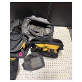 Assorted tool bags Dewalt