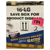 2 Casers of White Lithium Greese Blaster