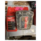 Milwaukee Batteyr and charger M12 M18