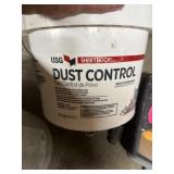 1 bucket joint compound/ 1 5 gallons of paint