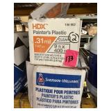 2 packs Of Painters Plastic