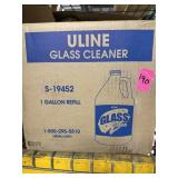 1 Case Uline Glass cleaner