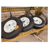 3 small tires
