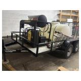 Pressure Washer Trailer w/ Equipment LIKE NEW