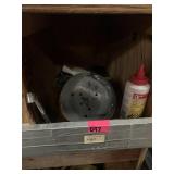 Contents of Shelf, hole saw bit