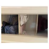 Contents in cabinet