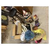 Stool, Christmas Decorations, Contents of Boxes