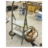 Stepstool and Propane Tank