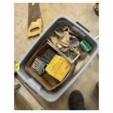 Contents of Box, Nails, Screws