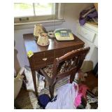 Wooden Desk and Chair