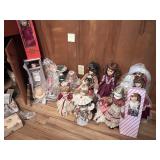 Lot of Vintage Dolls