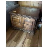 Solid End Table