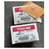 (2) Motor Run Capacitors