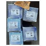 (5) Motor Run Capacitors 7.5/35uF ï¿½5% 440V Round