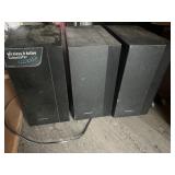 (3) Samsung Floor Speaker Speakers