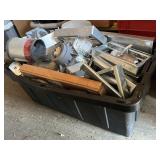 Large Tote FULL of Assorted HVAC Parts