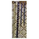 (3) Large Drill Bits, Etc