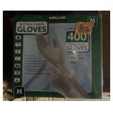 400 Count Pack of Medium Latex Gloves