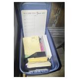 Contents of Bin- Office Supplies