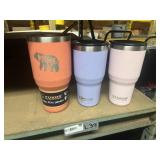 (3) Nice Tumbler Mugs