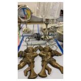 Decorative table lamp, angel hornblower wall Decorative table lamp, angel hornblower wall