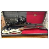 Vintage silver tone model 1449 guitar and Vintage silver tone model 1449 guitar and